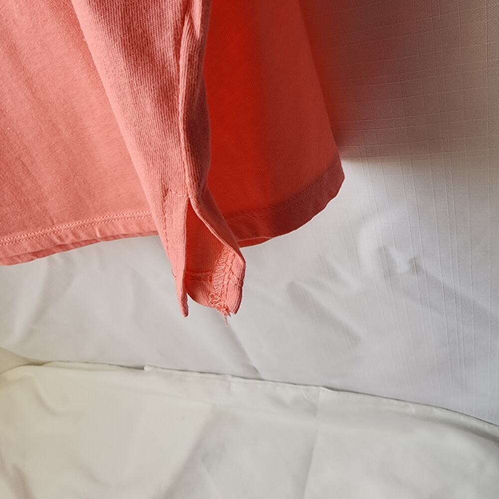 NWT Carole Hochman 2-Piece Pajama Set Coral Pink Base Intricate White Women 2X - Picture 8 of 13